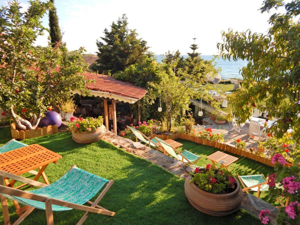 Palmina Mare Villa And Studios Паралия Враху Екстериор снимка
